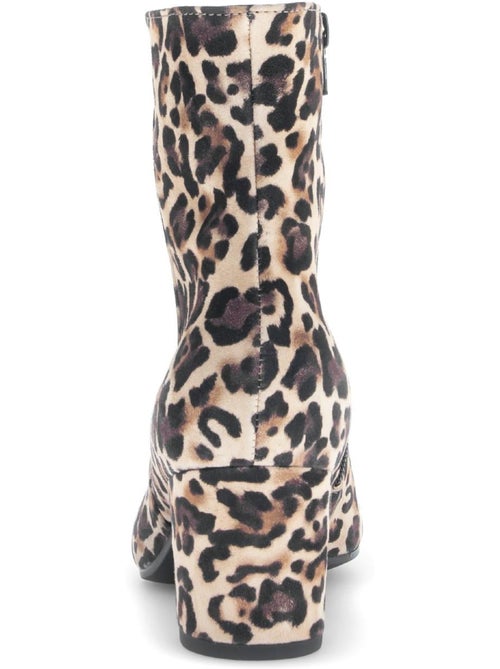 Bottines  en cuir - Kiabi