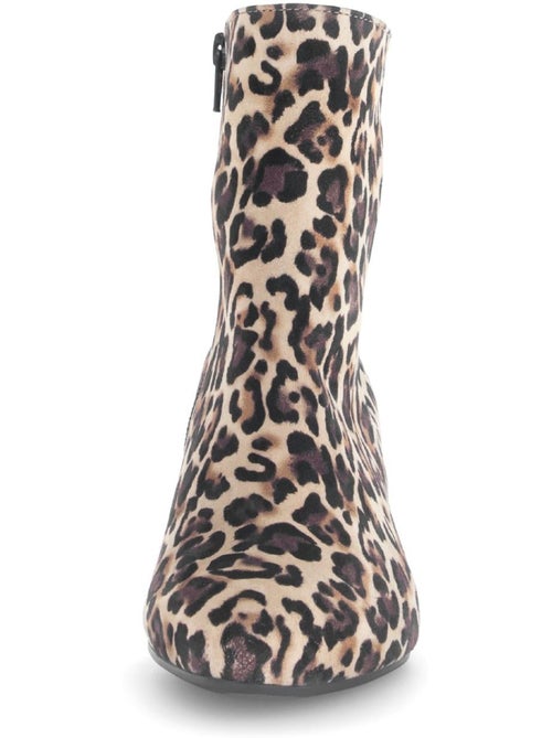 Bottines  en cuir - Kiabi
