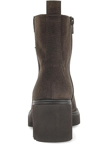 Bottines en cuir