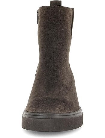 Bottines en cuir