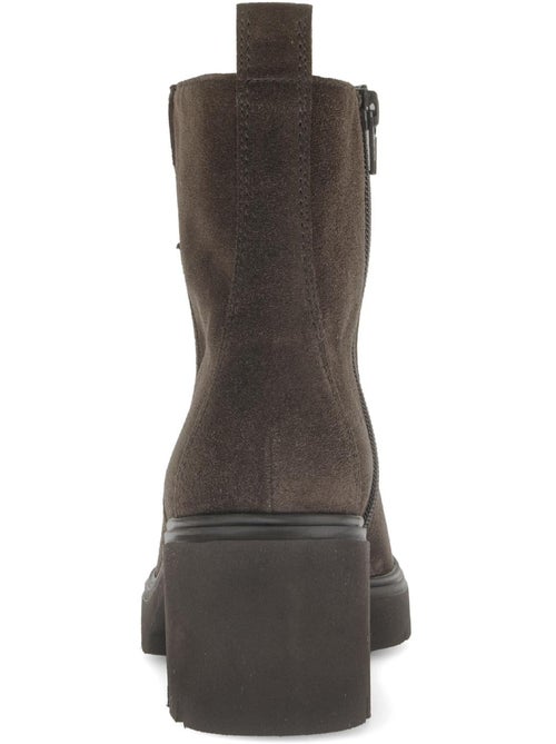 Bottines  en cuir - Kiabi