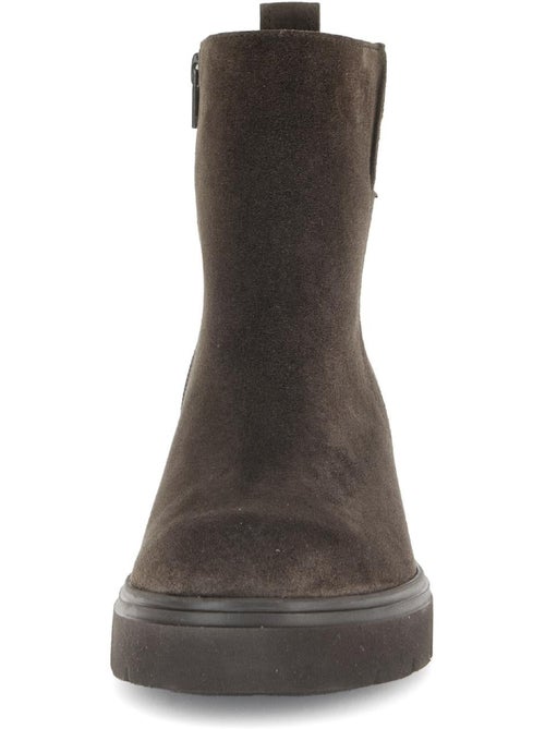 Bottines  en cuir - Kiabi