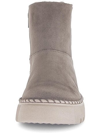 Bottines en cuir