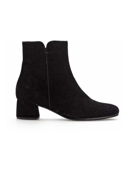 Bottines  en cuir - Kiabi