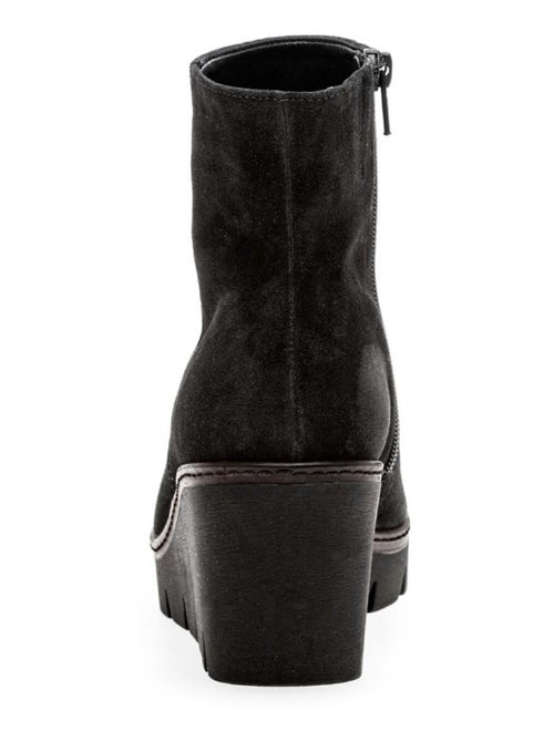 Bottines  en cuir - Kiabi