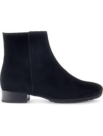Bottines en cuir