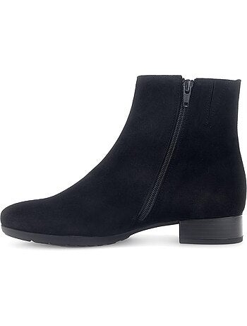 Bottines en cuir