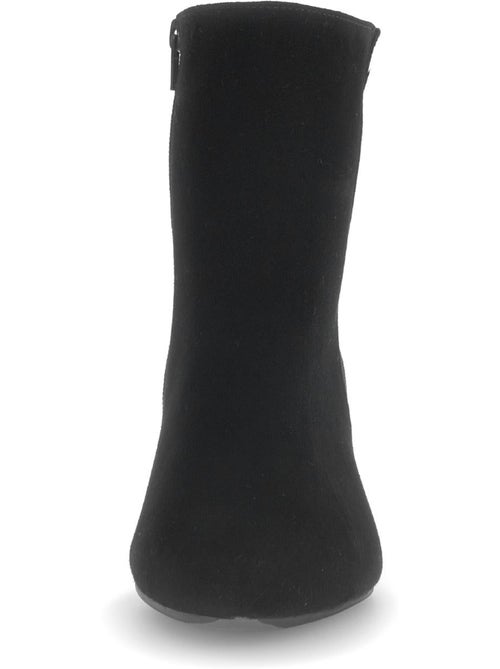 Bottines  en cuir - Kiabi