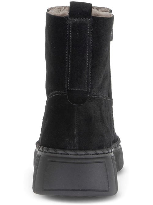 Bottines  en cuir - Kiabi