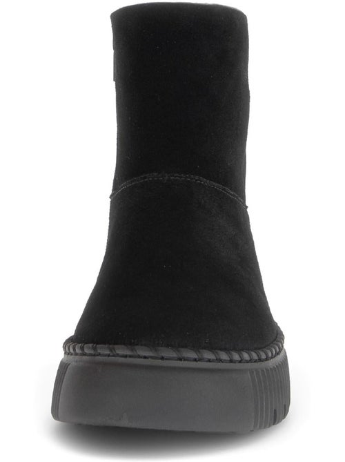 Bottines  en cuir - Kiabi