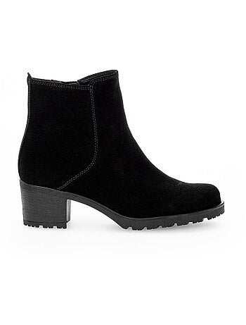 Bottines en cuir