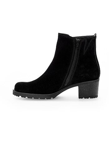Bottines en cuir
