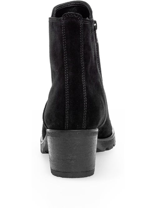 Bottines  en cuir - Kiabi