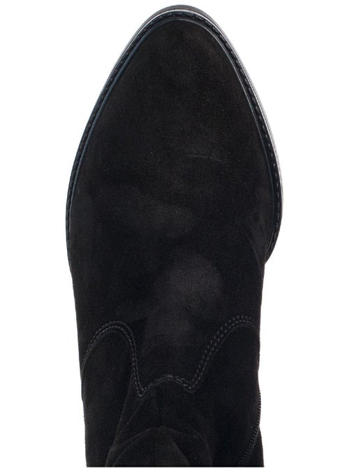 Bottines  en cuir - Kiabi