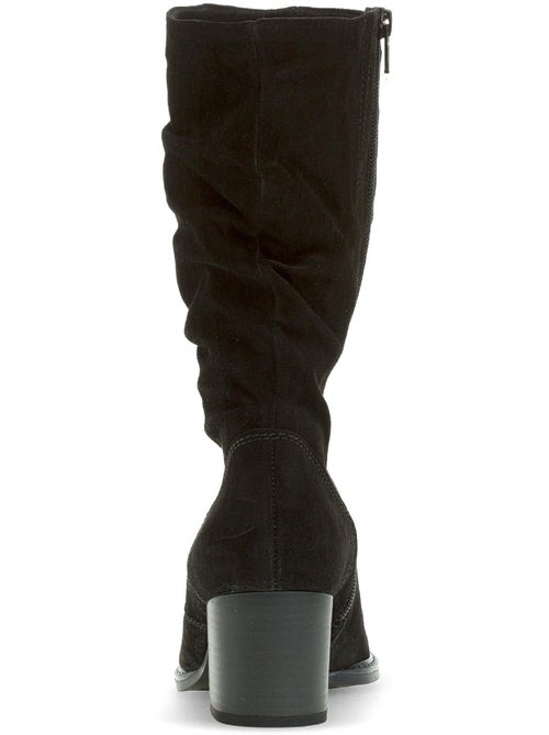 Bottines  en cuir - Kiabi