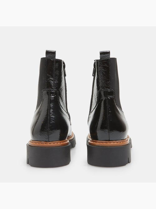 Bottines en Cuir - Kiabi