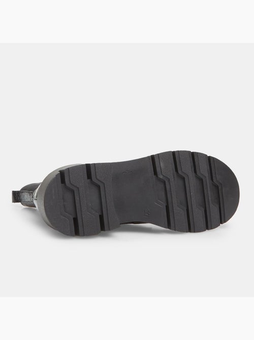 Bottines en Cuir - Kiabi