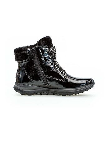 Bottines en cuir