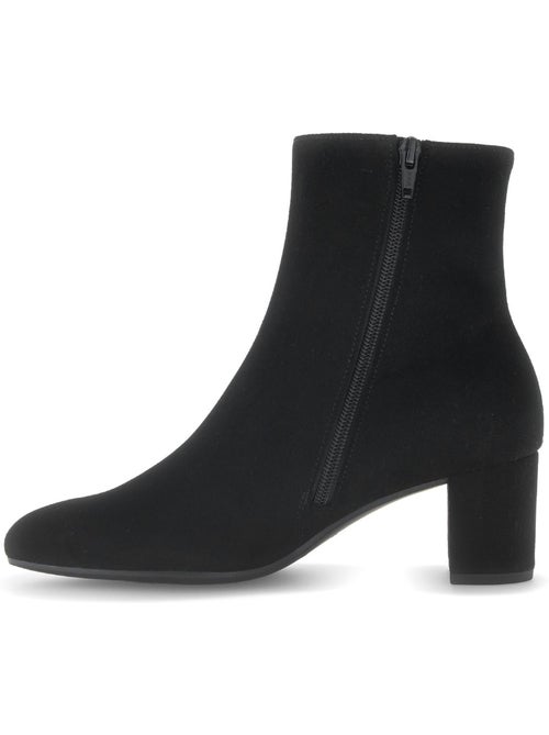 Bottines  en cuir - Kiabi