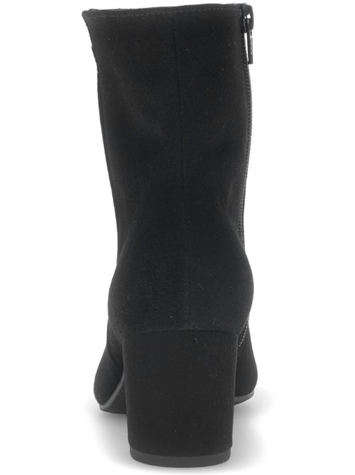 Bottines  en cuir - Kiabi