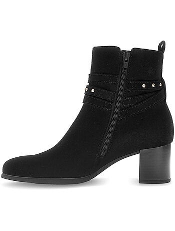 Bottines en cuir