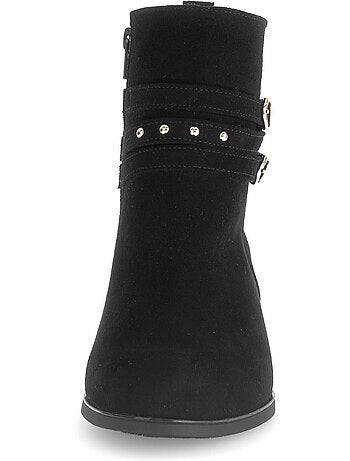 Bottines en cuir