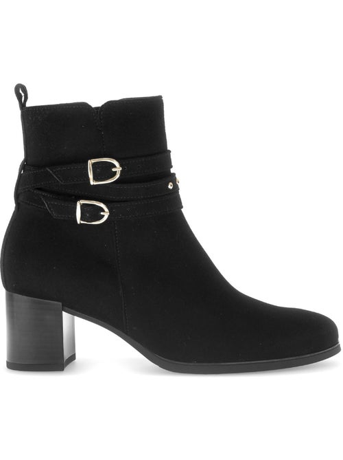 Bottines en cuir - Kiabi Bottines en cuir - Kiabi