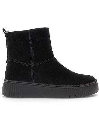 Bottines en cuir