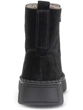 Bottines en cuir