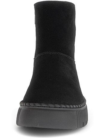 Bottines en cuir