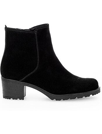Bottines en cuir