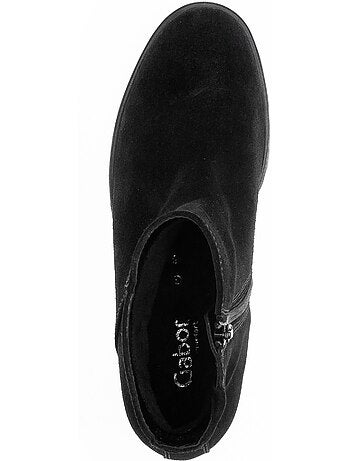 Bottines en cuir