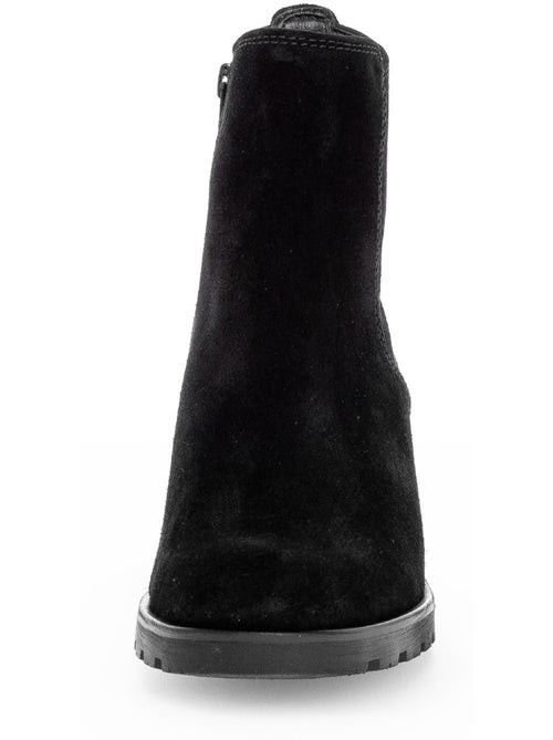 Bottines  en cuir - Kiabi