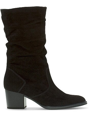 Bottines en cuir
