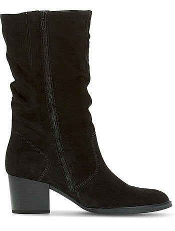 Bottines en cuir