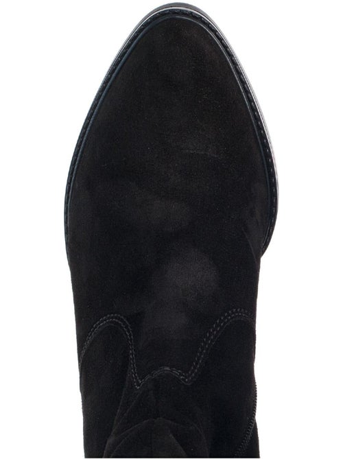 Bottines  en cuir - Kiabi