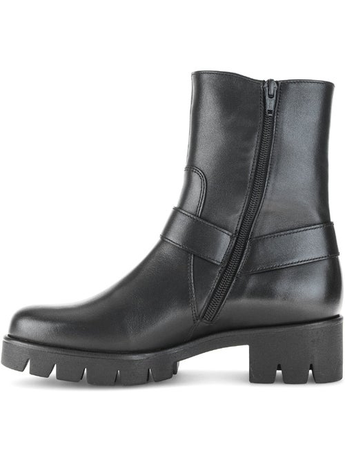 Bottines en cuir - Kiabi Bottines en cuir - Kiabi