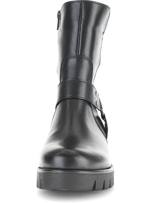 Bottines en cuir - Kiabi Bottines en cuir - Kiabi