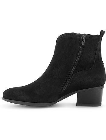 Bottines en cuir