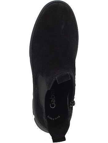Bottines en cuir
