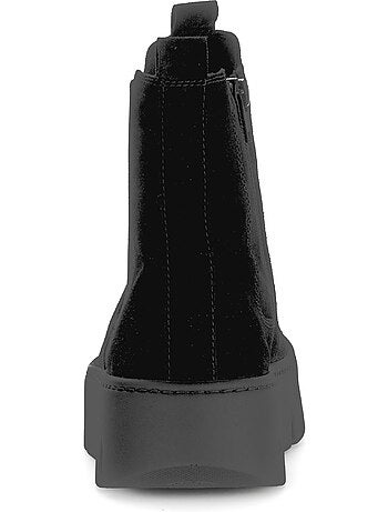 Bottines en cuir
