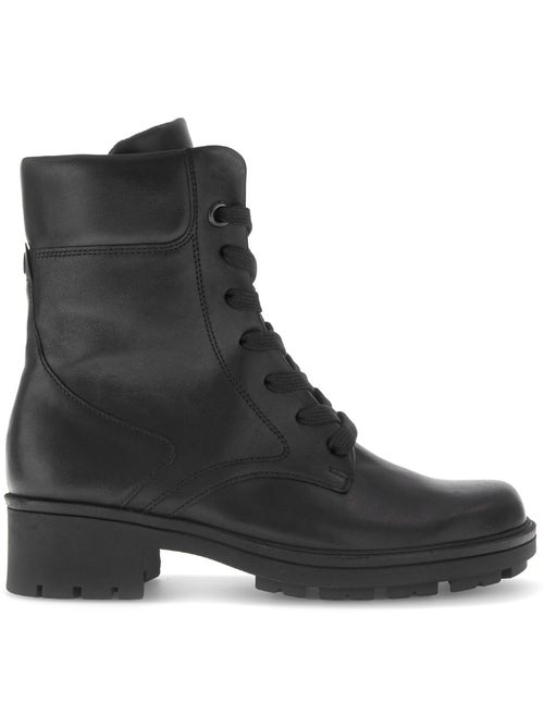 Bottines  en cuir - Kiabi