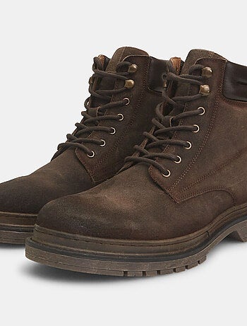 Bottines en cuir velours BATA