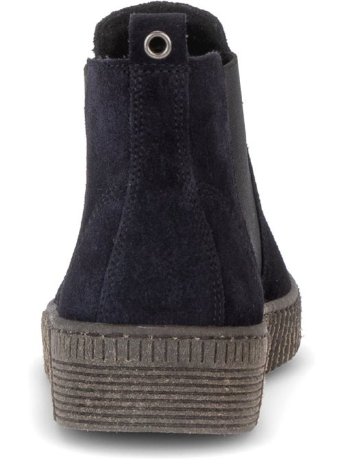 Bottines en cuir velours - Kiabi Bottines en cuir velours - Kiabi