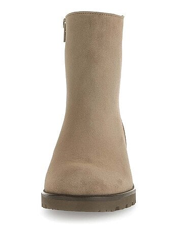 Bottines en cuir velours Gabor