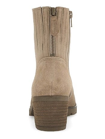 Bottines en cuir velours Gabor