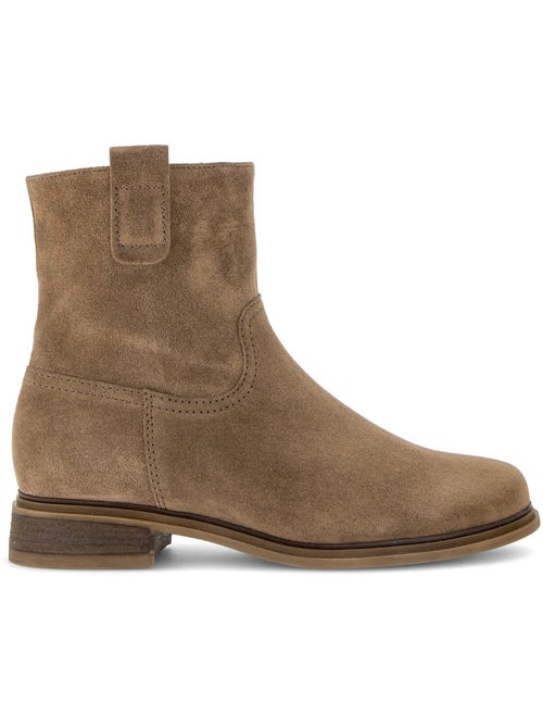 Bottines en cuir velours - Kiabi Bottines en cuir velours - Kiabi