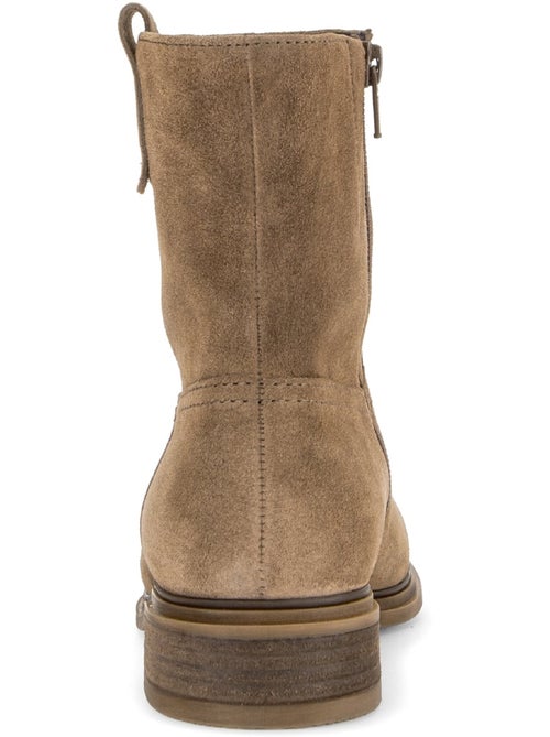 Bottines en cuir velours - Kiabi Bottines en cuir velours - Kiabi
