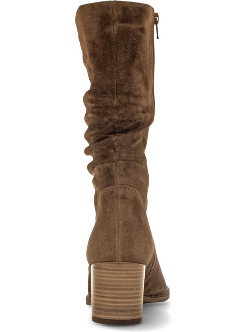 Bottines en cuir velours - Kiabi Bottines en cuir velours - Kiabi