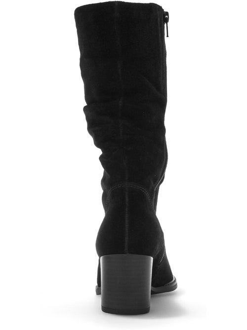 Bottines en cuir velours - Kiabi Bottines en cuir velours - Kiabi